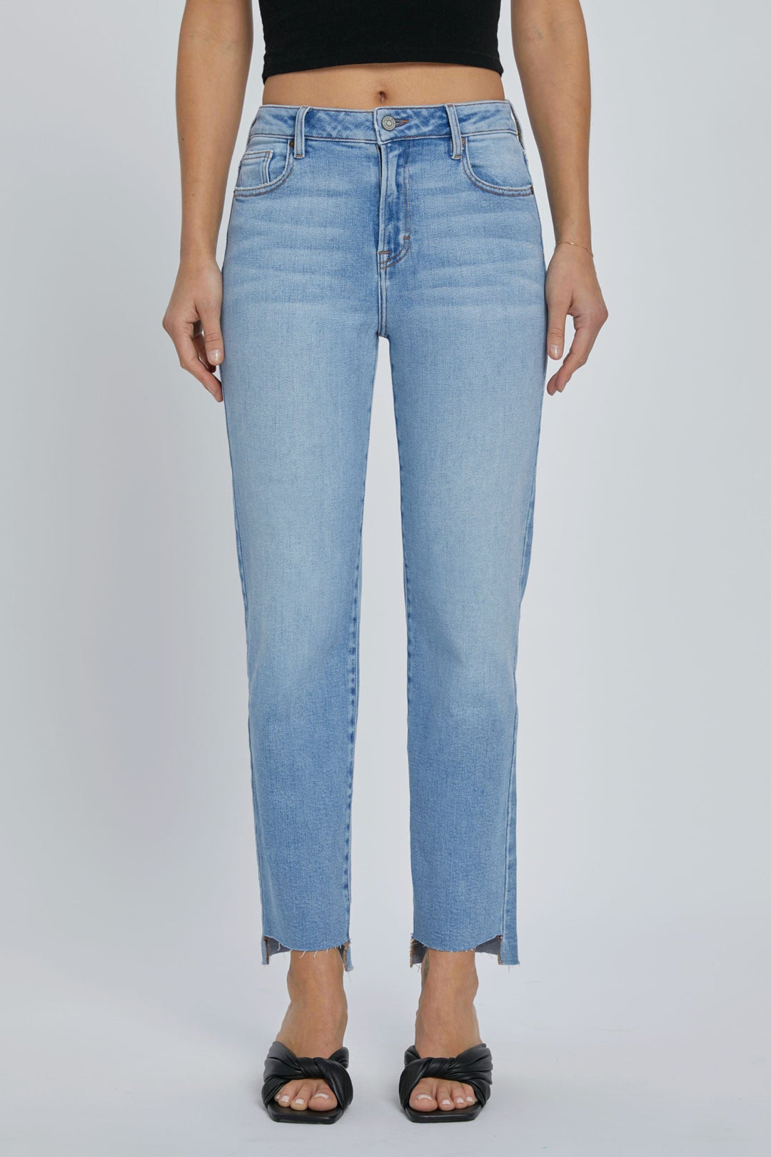 Tracey High Low Ankle Jeans