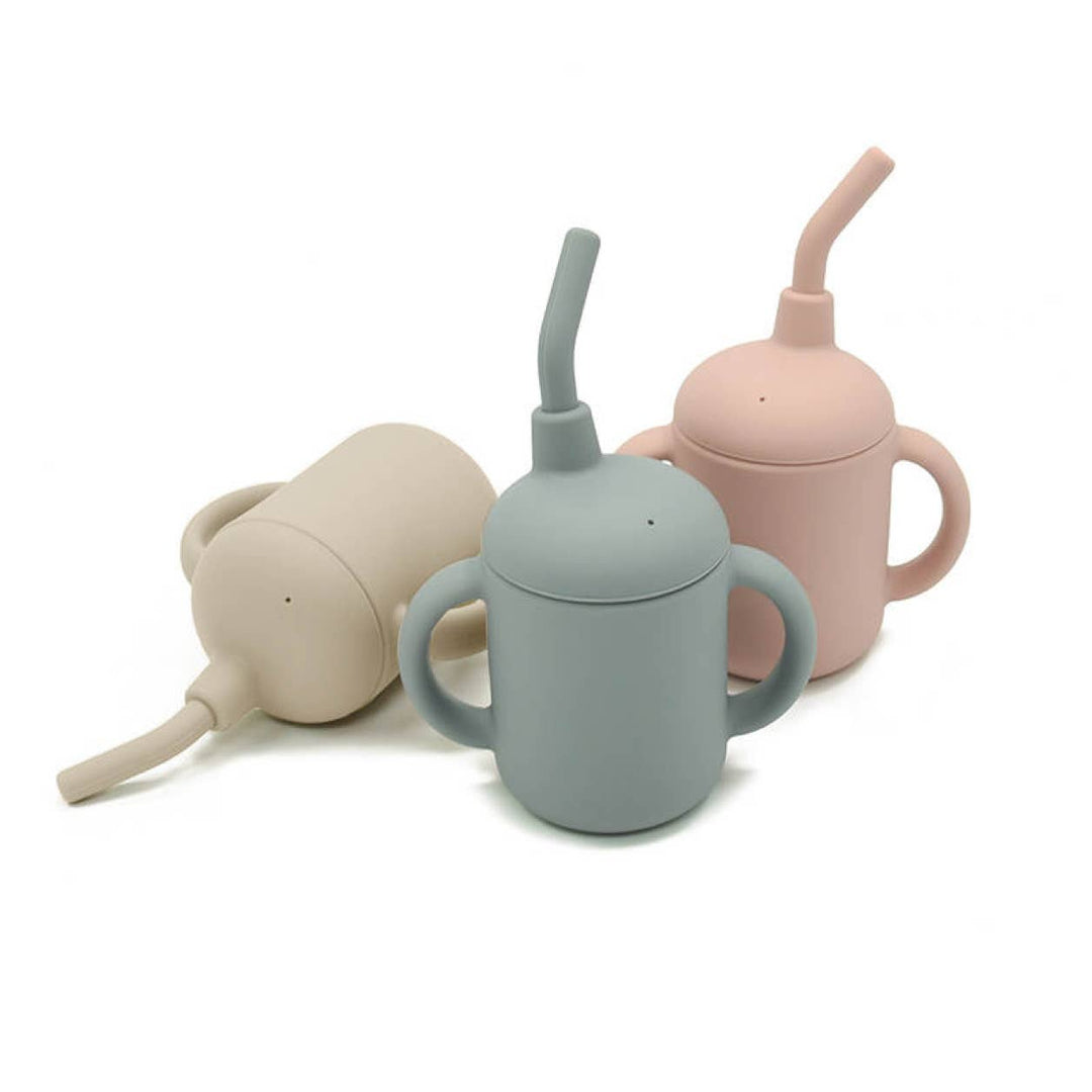 Sippy Cup with Straw Color: Pebble