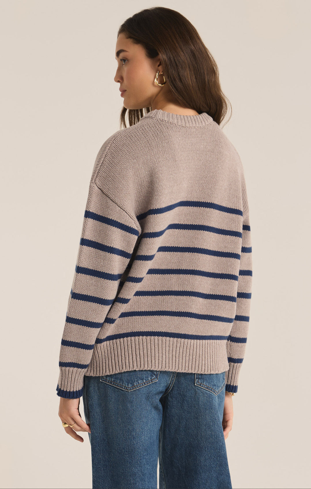 Boyfriend Stripe Sweater