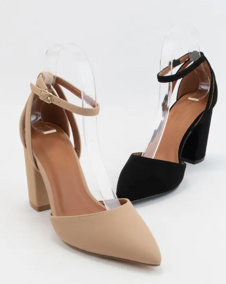 Delia Ankle Strap Heel