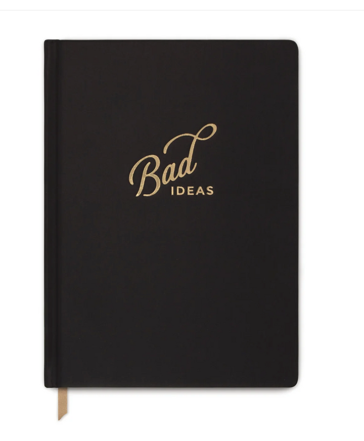 JUMBO BOOKCLOTH JOURNAL - BAD IDEAS