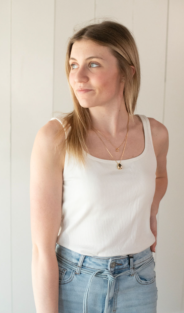 Knit Padded Tank