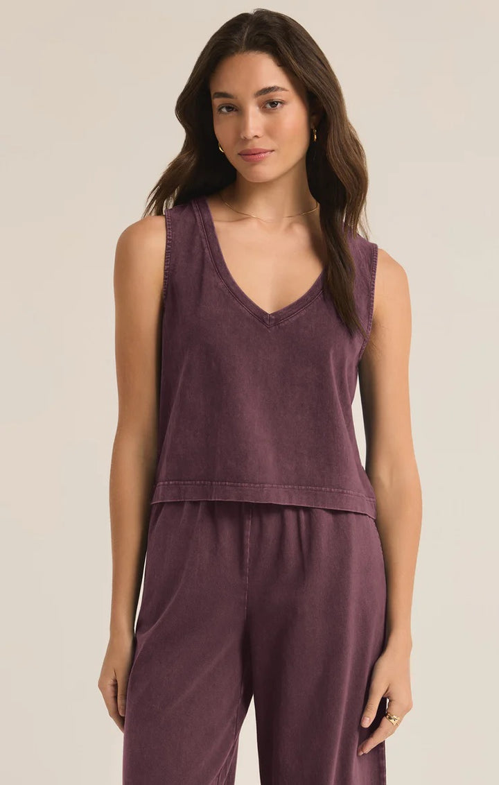 SLOANE V-NECK TANK