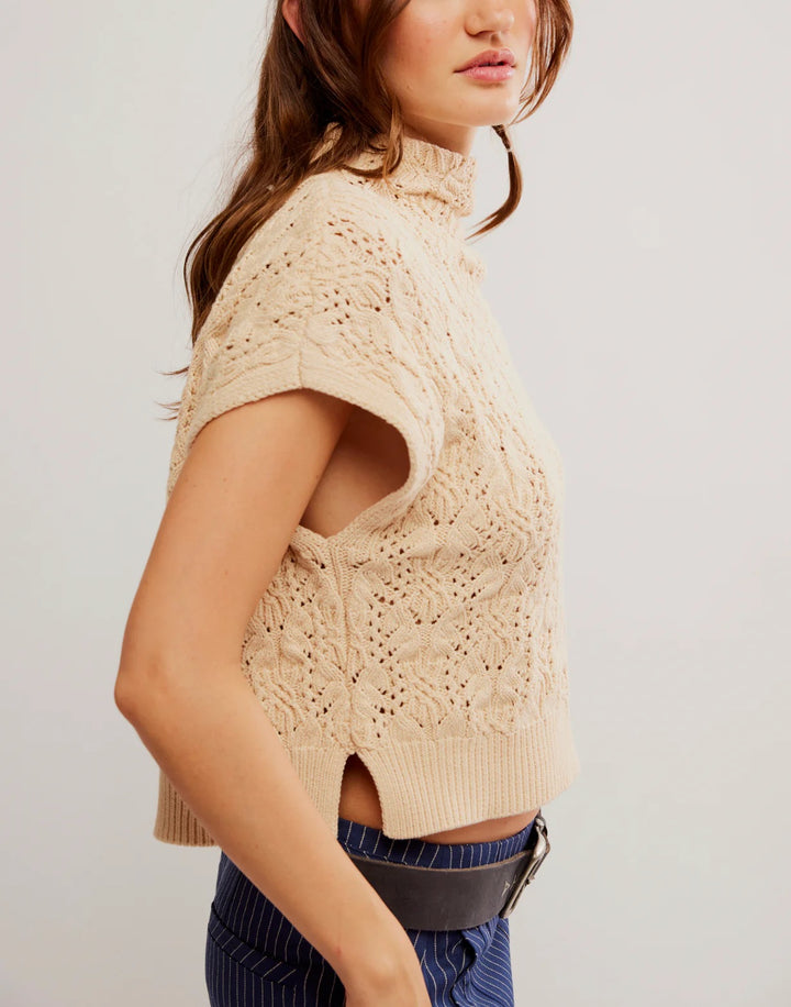 Vickie Mock Neck Sweater